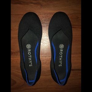 Rothy’s Black 6.5 Flats
